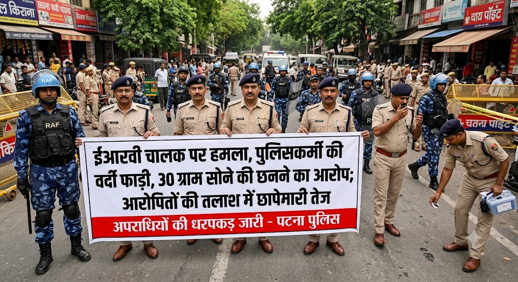 ERV Driver Attacked While Responding to Complaint; Uniform Torn, 30-Gram Gold Chain Allegedly Snatched, Police Launch Hunt for Accused