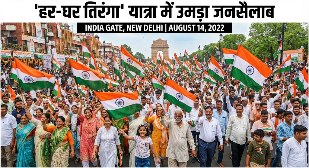 हर-घर तिरंगा' यात्रा में उमड़ा जनसैलाब; कार्यपालक पदाधिकारी ज्योति कुमारी, मुख्य पार्षद दीपशिखा और उपमुख्य पार्षद डॉ. आनंद कुमार के नेतृत्व में गूंजे 'वंदे मातरम्' के नारे