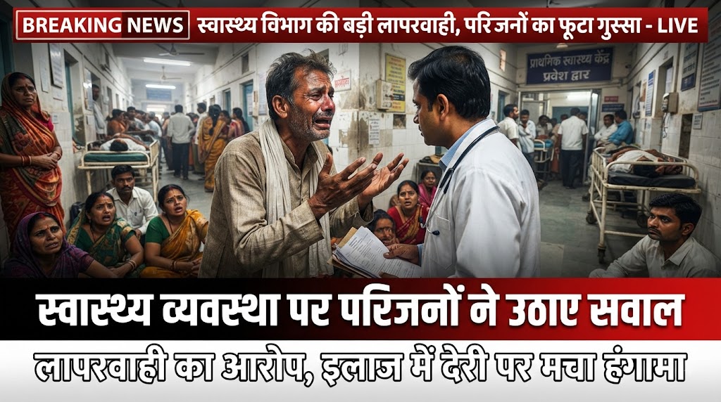 मिर्गी, लो बीपी और सांस की गंभीर समस्याओं से जूझ रहे थे प्रदीप चौधरी; स्वास्थ्य व्यवस्था पर परिजनों ने उठाए सवाल