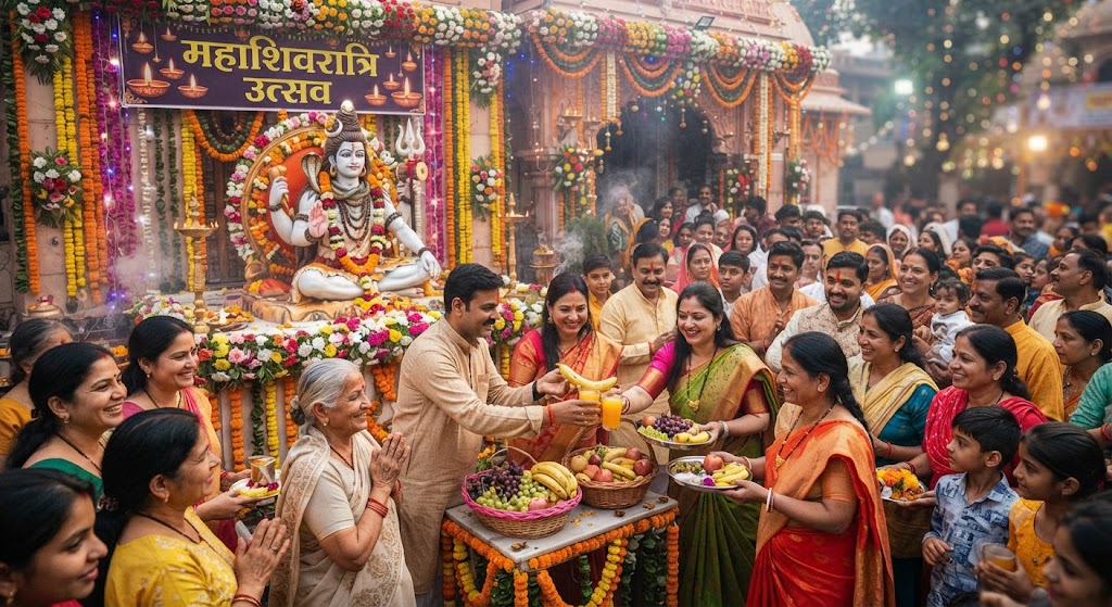श्रद्धालुओं के बीच फल और जूस किए वितरितभोलेनाथ के भक्तों की सेवा को बताया सबसे बड़ा पुण्य, सेवा शिविर में उमड़ी श्रद्धालुओं की भीड़