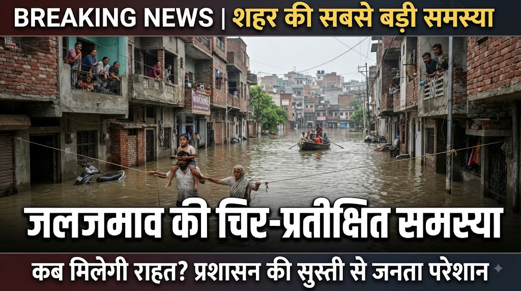 जलजमाव की चिर-प्रतीक्षित समस्या से मिलेगी स्थायी निजात, रेलवे भूमि में अंडरग्राउंड ड्रेनेज निर्माण को मिली हरी झंडी