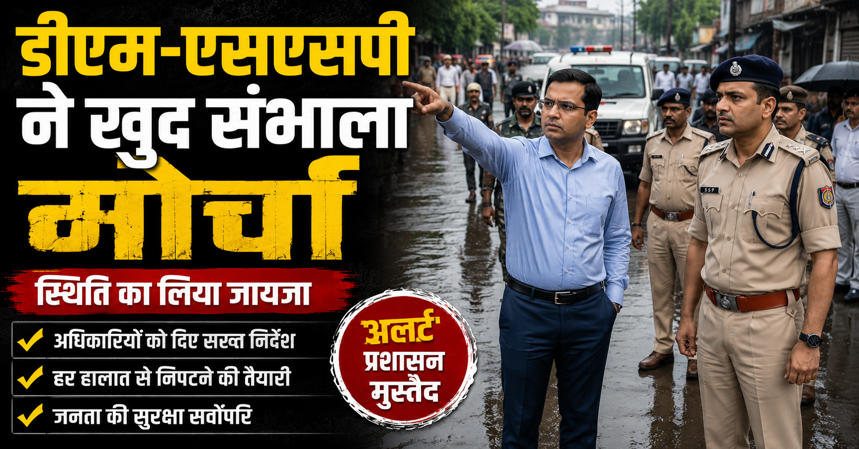 केंद्रीय शिक्षा मंत्री के खिलाफ प्रदर्शन ने पकड़ा उग्र रूप; उग्र भीड़ ने पुलिस पर किया पथराव, हालात संभालने के लिए पुलिस ने किया लाठीचार्ज और बुलाया अतिरिक्त बल; डीएम-एसएसपी ने खुद संभाला मोर्चा