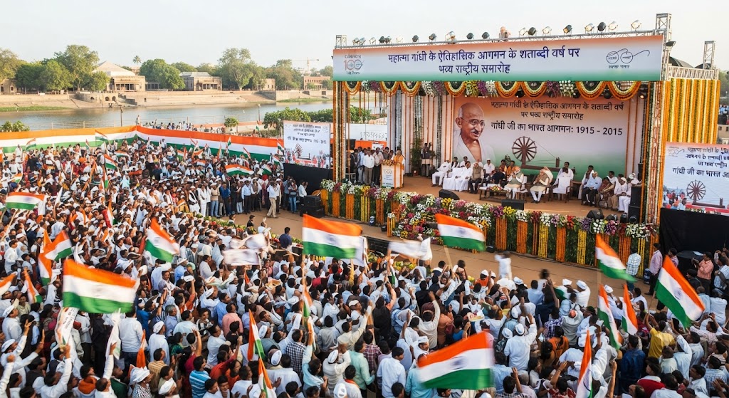 Grand National Celebration to Be Organized on the Centenary Year of Mahatma Gandhi's Arrival in Bhagalpur; Resolution to Preserve Bapu's Ideals, Deliberation on Security of Historical Lajpat Park and Other Sites