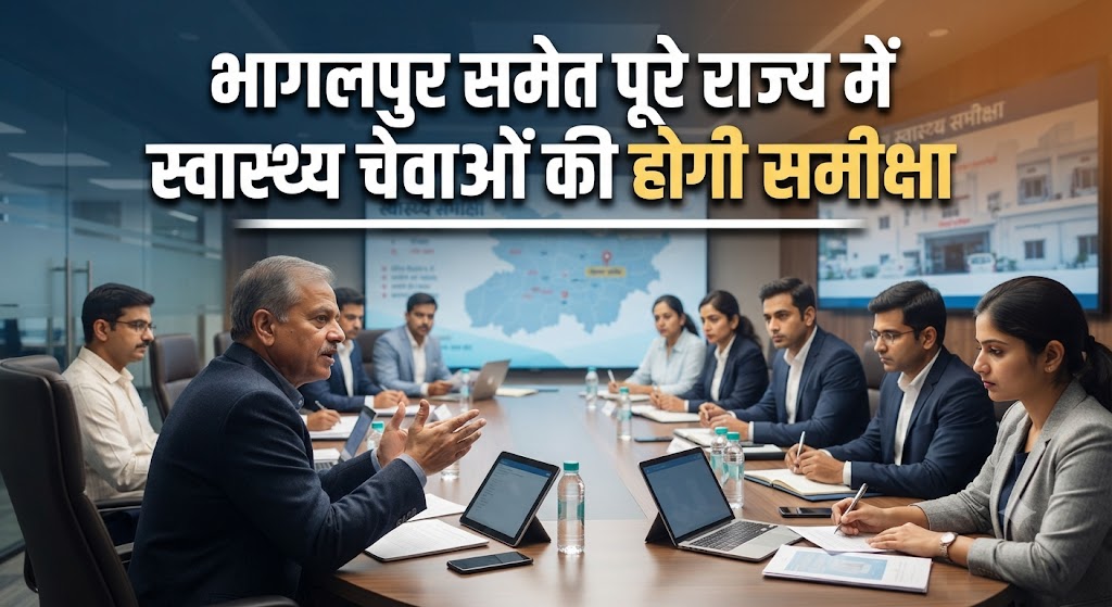 भागलपुर समेत पूरे राज्य में स्वास्थ्य सेवाओं की होगी सघन मॉनिटरिंग स्वास्थ्य मंत्री के नेतृत्व में वीडियो कॉन्फ्रेंसिंग के जरिए होगी उच्चस्तरीय समीक्षा, एनएचएम योजनाओं की खुलेगी पोल