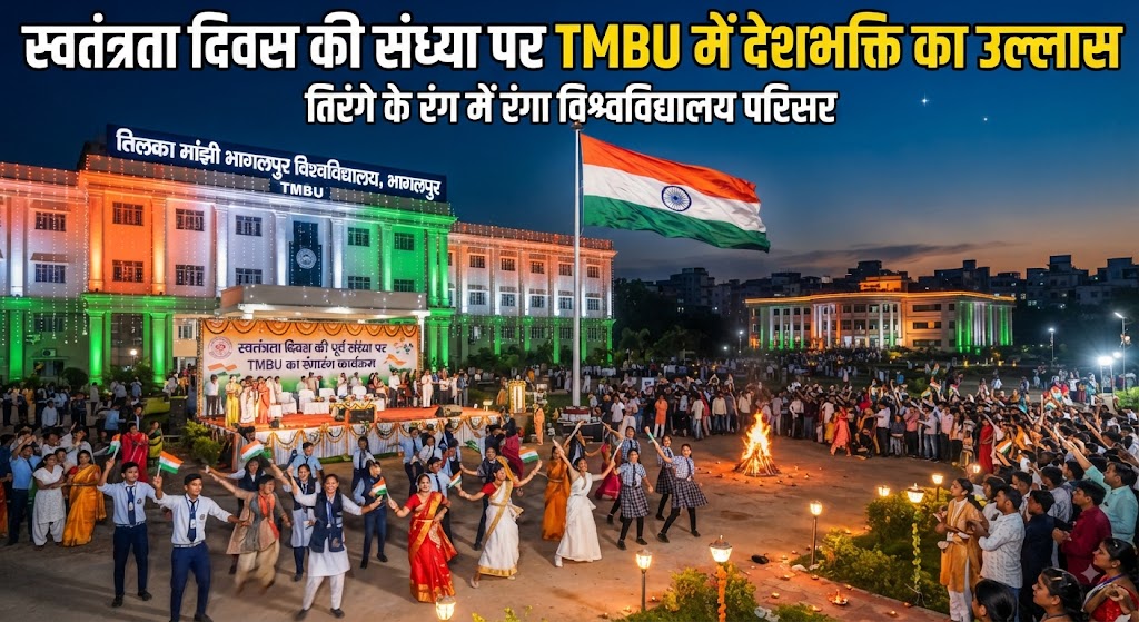 स्वतंत्रता दिवस की संध्या पर टीएमबीयू के सांस्कृतिक परिषद की अनूठी पहल एसएम कॉलेज प्रांगण में गूंजेंगे देशप्रेम के तराने