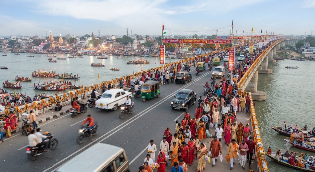विक्रमशिला सेतु पर त्योहारों तक आवागमन जारी रहने की उम्मीद, पथ निर्माण मंत्री ने दिया भरोसा दुर्गा पूजा, दीपावली और छठ को देखते हुए लोगों की सुविधा पर विशेष ध्यान, आवागमन व्यवस्था पर बनी रहेगी नजर