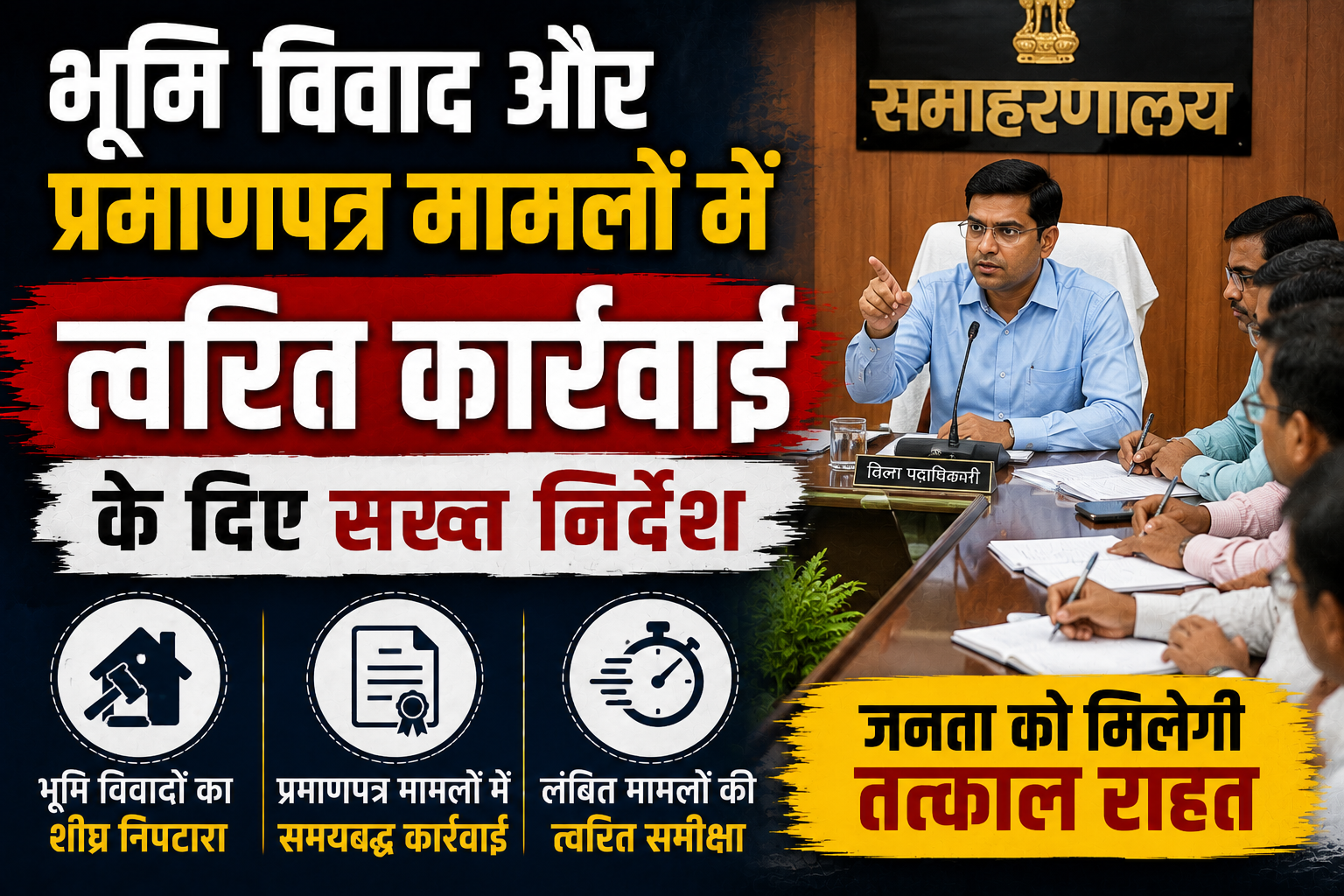 जनसुनावियों में तेजी; जिलाधिकारी ने बिहार लोक शिकायत निवारण अधिकार अधिनियम के तहत की द्वितीय अपीलों की सुनवाई, भूमि विवाद और प्रमाणपत्र मामलों में त्वरित कार्रवाई के दिए सख्त निर्देश