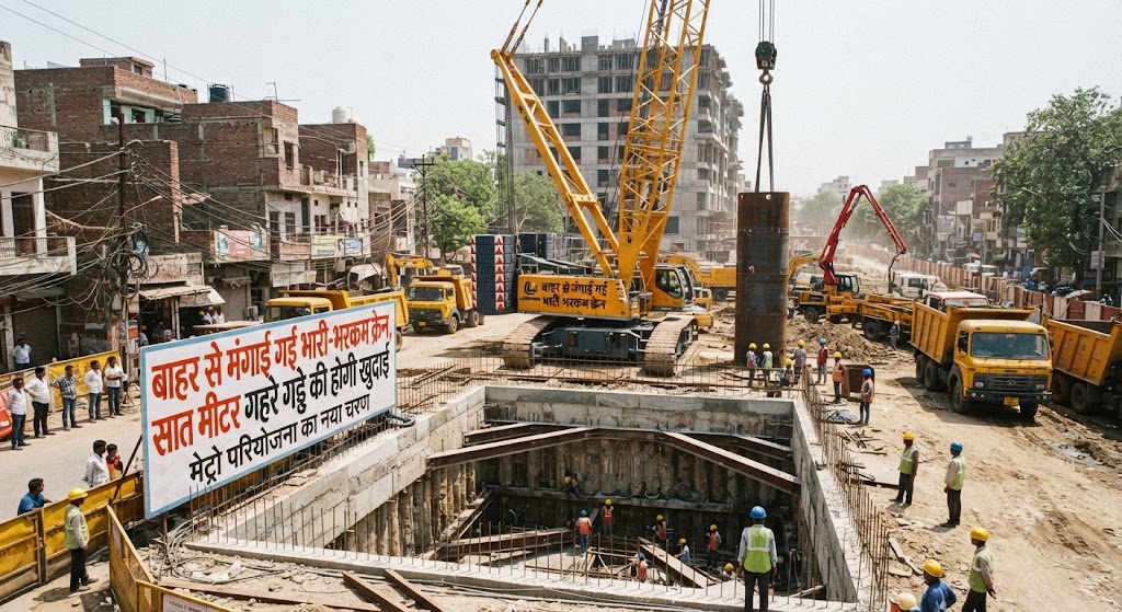 रेलवे की बड़ी तकनीकी पहल; भागलपुर में 1 और 2 अगस्त को एक व दो नंबर रेलवे गुमटी के पास होगा आधुनिक अंडरपास का निर्माण, बाहर से मंगाई गई भारी-भरकम क्रेन, सात मीटर गहरे गड्ढे की होगी खुदाई