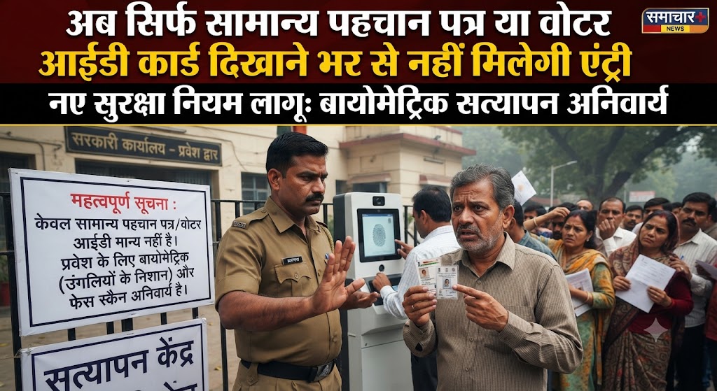 अब सिर्फ सामान्य पहचान पत्र या वोटर आईडी कार्ड दिखाने भर से नहीं मिलेगी एंट्री, दस्तावेजों की होगी गहन और हाई-टेक जांच
