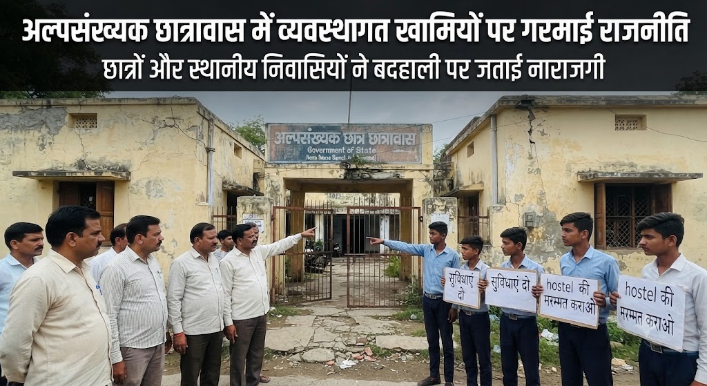 अल्पसंख्यक छात्रावास में व्यवस्थागत खामियों पर गरमाई सियासत पटना से पहुंची उच्चस्तरीय जांच टीम, छात्रों से की गई मैराथन पूछताछ