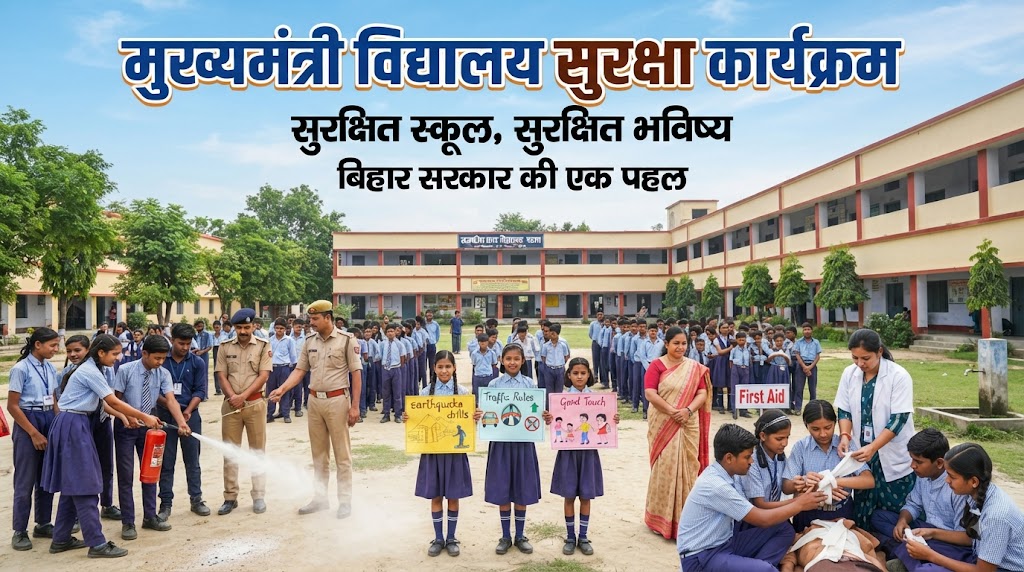 मुख्यमंत्री विद्यालय सुरक्षा कार्यक्रम के तहत माध्यमिक और उच्च माध्यमिक विद्यालयों से एक-एक शिक्षक नामित; 19-20 अगस्त को पटना सिटी में होगा राज्य-स्तरीय विशेष प्रशिक्षण