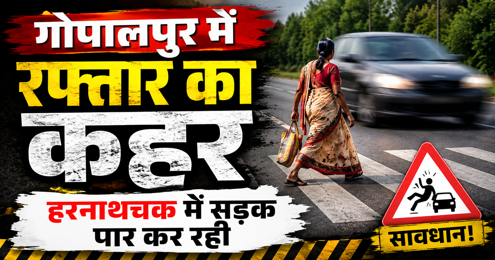 गोपालपुर में रफ्तार का कहर हरनाथचक में सड़क पार कर रही 18 वर्षीय विवाहिता मोनी कुमारी को टोटो ने मारी जोरदार टक्कर, हालत गंभीर; अनुमंडल अस्पताल में भर्ती